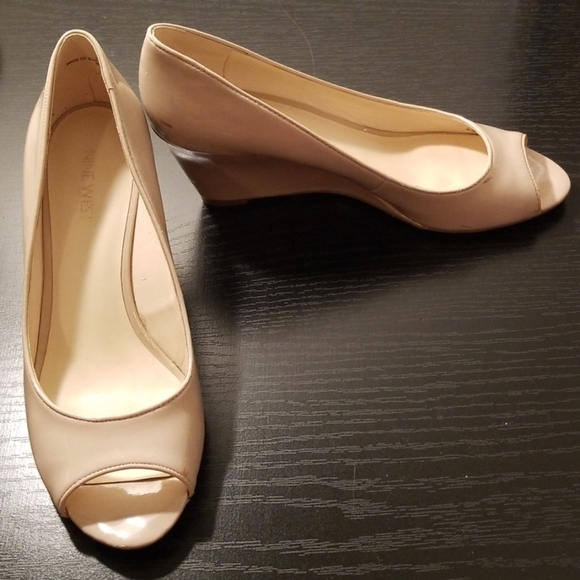 Nine West Shoes - Nine West Peep Toe Wedges